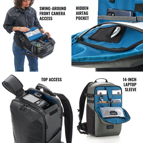 Tenba Zaino Solstice V2 20L Grigio Tenba Zaino Solstice V2 20L Grigio